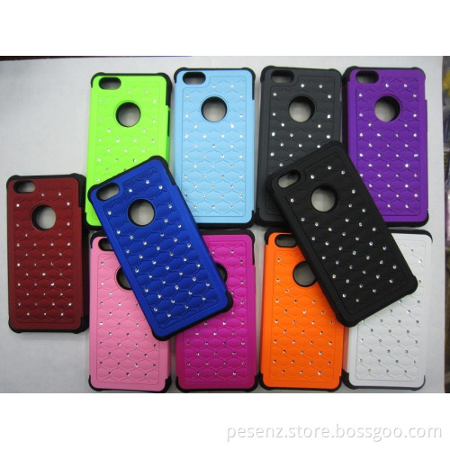 Mobile Phone Cover for iPhone 5g/5c/5s, Diamond Hard Plastic Cover